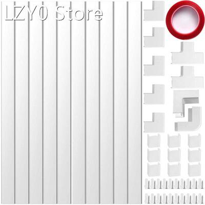 Cable Concealer, Cord Cover Raceway Kit, Wire Cover for Moun