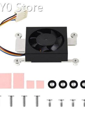 for Raspberry Pi Compute Module 4 Cooling Fan Heatsink Kit C