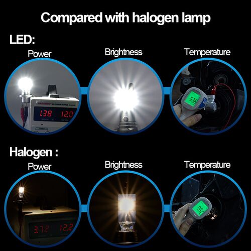 Newest 11 Size H11 H4 H7 Mini LED Car Headlight Bulbs Wirel