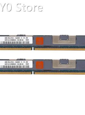 2X 4GB DDR3 Ram Memory REG 2RX4 1333MHz PC3-10600 1.5V DIMM