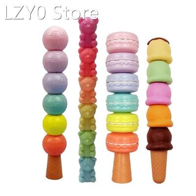 Colorful Highlighters Chisel Tip Marker Pens Pastel Colors f