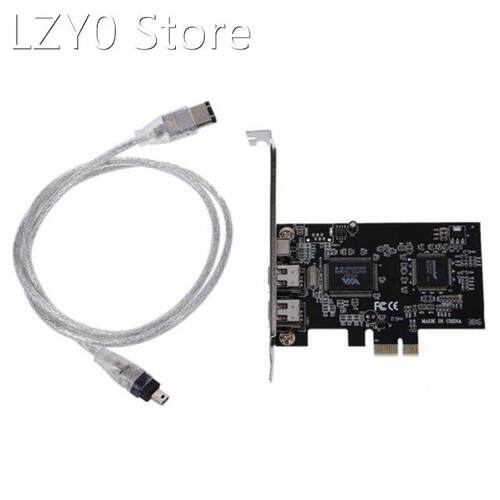 CAA-PCI Express x1 PCI-E FireWire 1394a IEEE1394 Controller