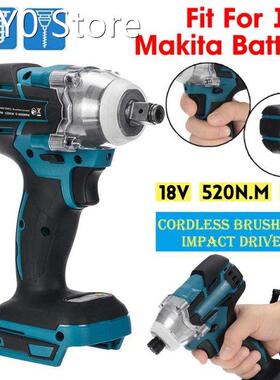 Brushless Cordless Impact Wrench 520N.M 2700rpm 1/2 inch Tor