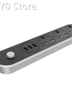 Power Strip Surge Protector UK Plug Socket Multiple Outlet E