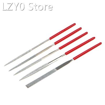 New 5Pcs Needle Files Kit Carving Jewelry Diamond Glass Ston