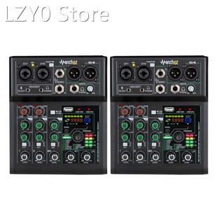 G4 Sound Card Audio Mixer Sound Board Console Desk System In