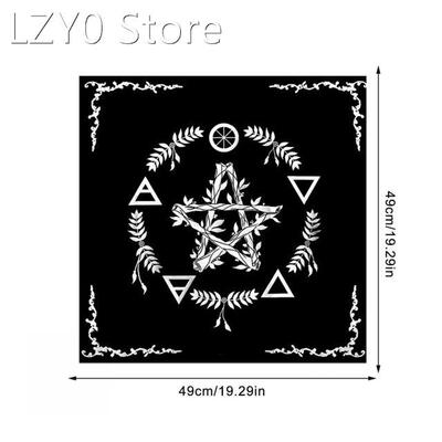 Astrology Table Mat 19.29in Square Table Cloth Tarot Card Ta