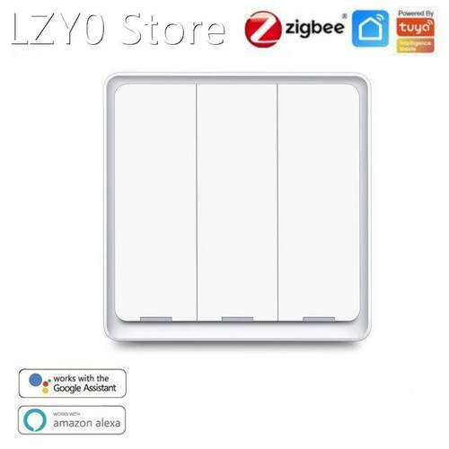 Tuya Zigbee Smart Switch 3 Gang 9 Scene Switch Smart Home Au