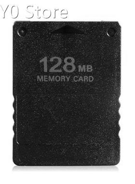 For PS2 64MB/128MBMemory Card Memory Expansion Cards Suitabl