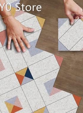 10PCS Geometric American DIY Anti-Slip Self-Adhesive Waterpr