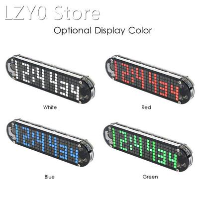 High Accuracy Timer Digital DIY Dot Matrix LED Alarm Clock K