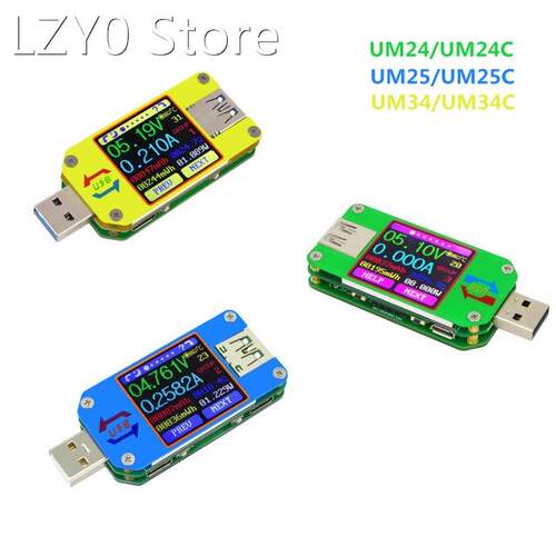 UM34/UM34C UM24/UM24C UM25/UM25C DC Voltmeter Ammeter Voltag