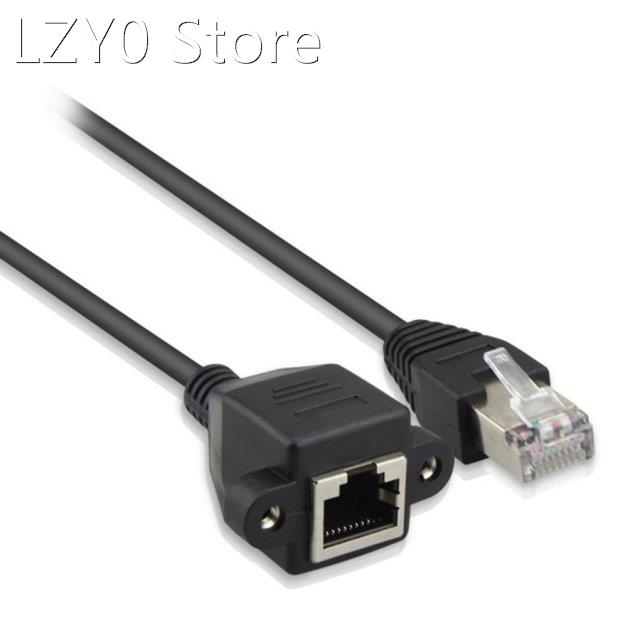 Male To Female RJ45 Ethernet Internet Network LAN Extension