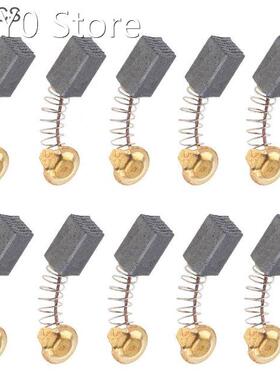 10pcs/lot Black Carbon Brushes with 20mm Spring and Cop