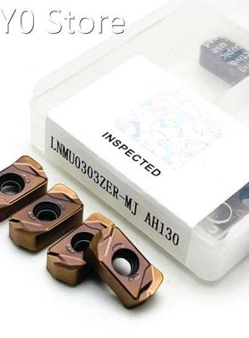 Turning insert LNMU0303ZER MJ AH130/AH725 carbide double-sid