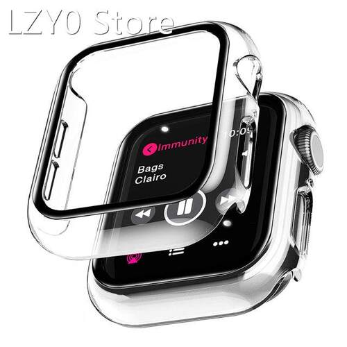 3pcs Slim Watch Protective Cover Tempered Glass Film for App