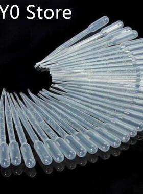 10Pcs 3ML Laboratory Tools Pipettes Plastic Disposable Gradu