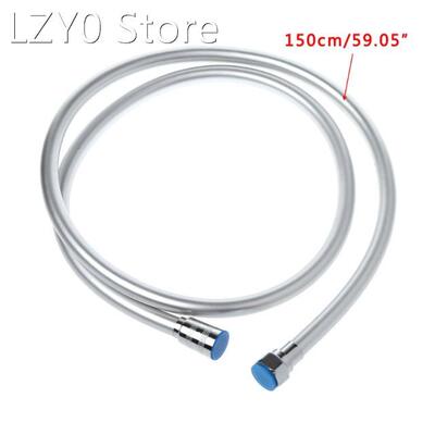 HNGCHOIGE 1.5m PVC Flexible Shower Hose Bathroom Plumbing Ex