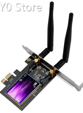 3000Mbps Wifi 6 PCIE X1 Bluetooth 5.0 Wifi6 Network Card, 2.