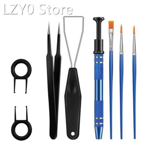 Stainless Steel Pick up Tool for Small Parts Pickup 4 Prongs