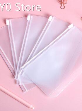 3pcs Binder Pockets A5 A6 A7 Binder Zipper Folders For 6-Rin