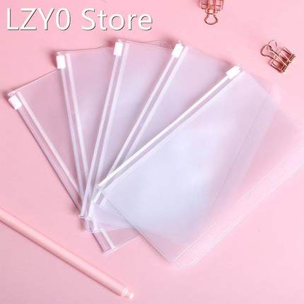 3pcs Binder Pockets A5 A6 A7 Binder Zipper Folders For 6-Rin