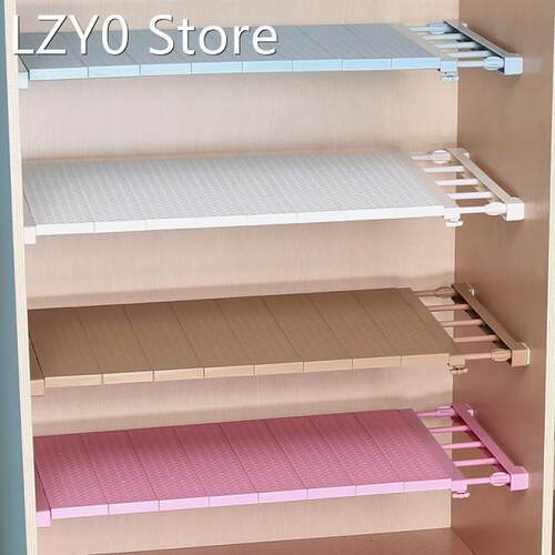 Adjustable Closet Home Organizer Clothes Toys Storage Shelf