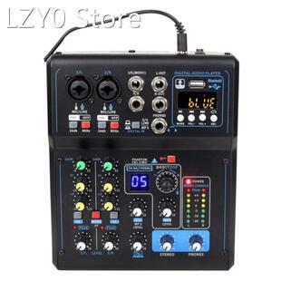 192KHz Mixer Sound Card Audio Mixer Sound Board Console Desk