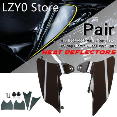 Motorcycle Saddle Heat Shield Mid-Frame Air Heat Deflector F