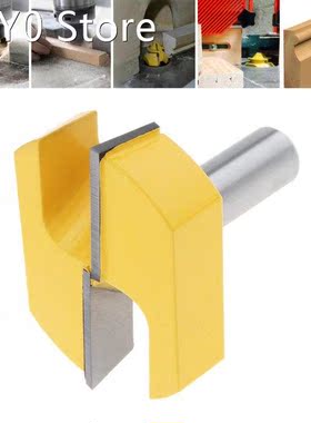 Large 55 mm Cleaning Bottom Bit with 12 mm Shank for Particl