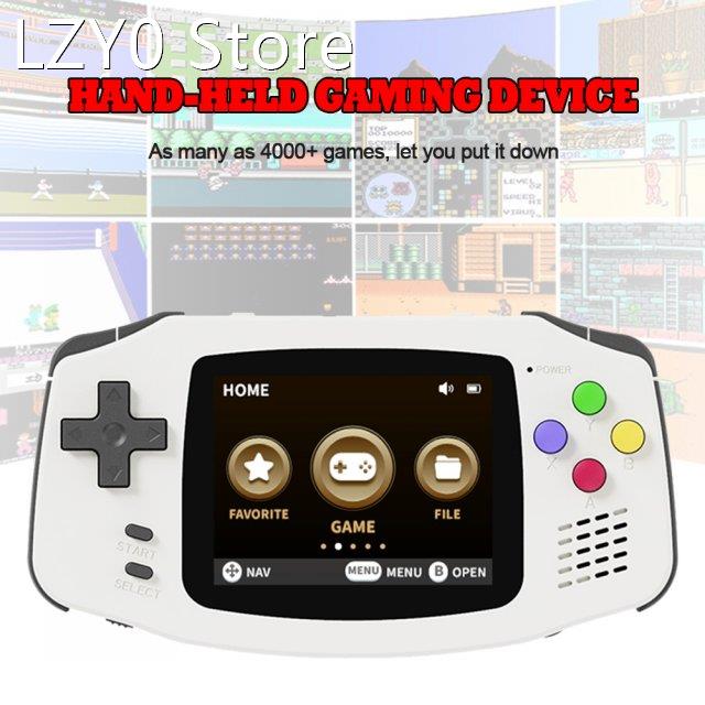 POWKIDDY A30 Handheld Game Console 2.8 Inch IPS HD Screen Po