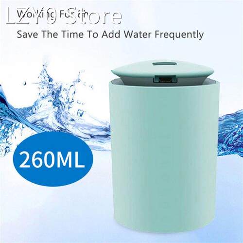 260mL Humidifiers Mist Humidifier Diffuser for Car Bedroom H
