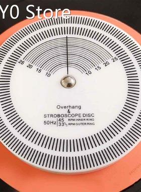 Acrylic Disc Stabilizer Accurate Gauge Protractor Calibratio