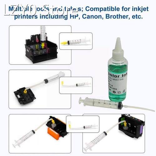 Inkjet Printer Nozzle Cleaning Fluid Tool For Epson Print He