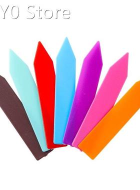 100 Pcs Waterproof PVC Plant Tags Garden Plant Labels Nurser