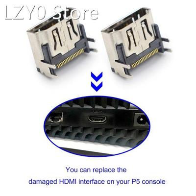 5Pcs Interface Connector Metal Socket HDMI-compatible Port f