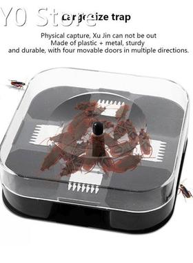Cockroach Trap with Baits Plastic Reusable Non-Toxic Bug Roa