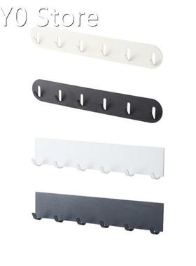 6 Hook Carbon Steel Hanger Belt Tie Necktie Handbag Storage