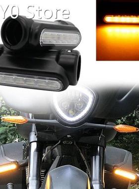 Motorcycle Highway Bar Lights Switchback Driving for 1-1/4 I