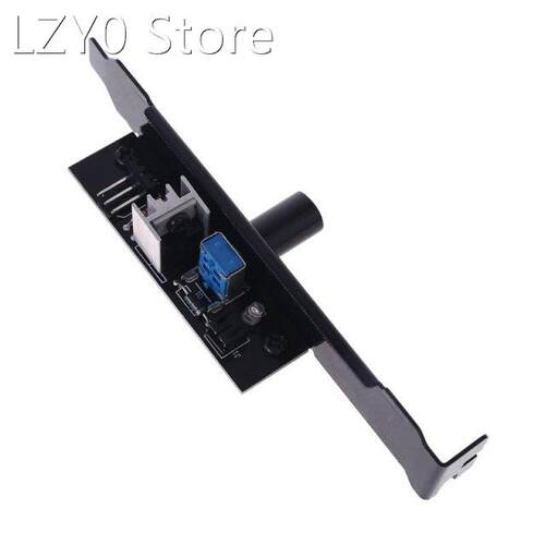 3 Channels Fan Hub 1 Knob Cooling Fan Speed Controller for C