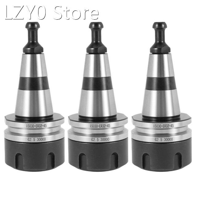 3X ISO30 ER32 Balance Collet Chuck G2.5 30000Rpm CNC Toolhol