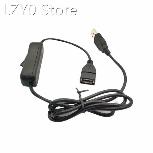 USB Male to Female Extension Cable with ON/OFF Switch Rubber