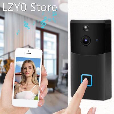 1080P HD WiFi Doorbell Night View Two-way Intercome PIR Vide
