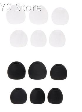 6 Pairs(S/M/L) Soft Silicone Replacement Eartips Earbuds For