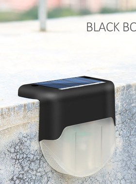 4pcs LED Solar Power Disk Lights Fence Light Outdoor Solar S