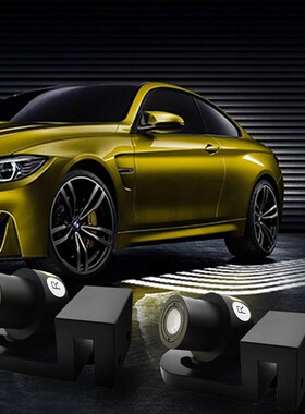 2X Car Angel Wings Welcome Light Shadow Bulb Atmosphere Lamp