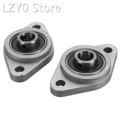2Pcs Self-aligning KFL08 Rhombic Pillow Flange Block Bearing