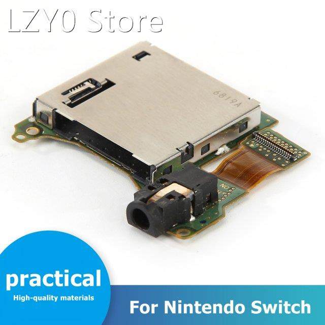 Game Cartridge Card Slot Game Reader Socket Headphone Jack B