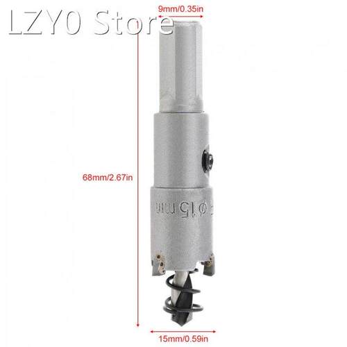 15MM Carbide Cutter Head HSS Drill Set Hole for Stainless St