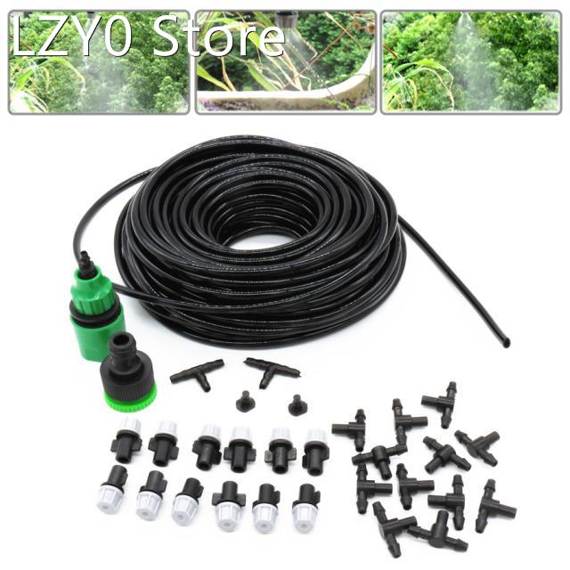 1 Kit Fog Watering Irrigation System Portable Misting Coolin